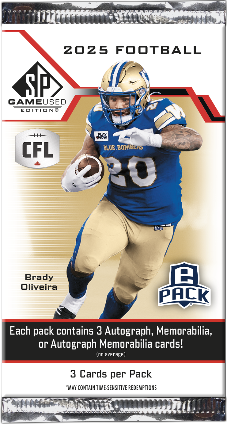 2025 CFL SP Game Used