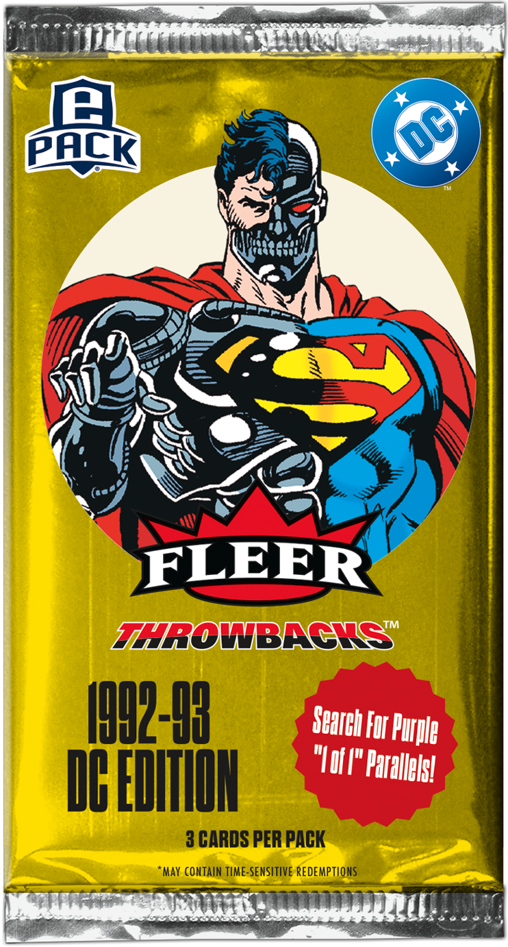 Fleer Throwbacks 1992-93 DC Edition